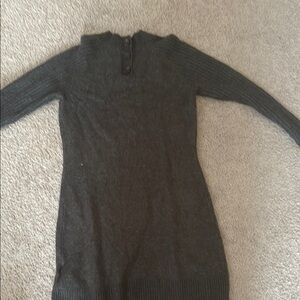 Abercrombie & Fitch Dark Gray Sweater Dress